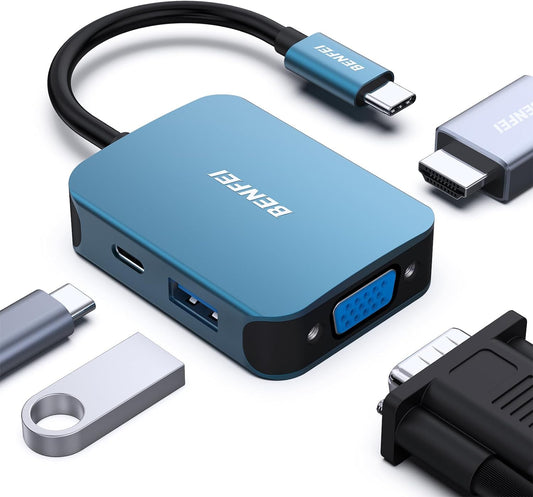 4 in 1 USB C Hub