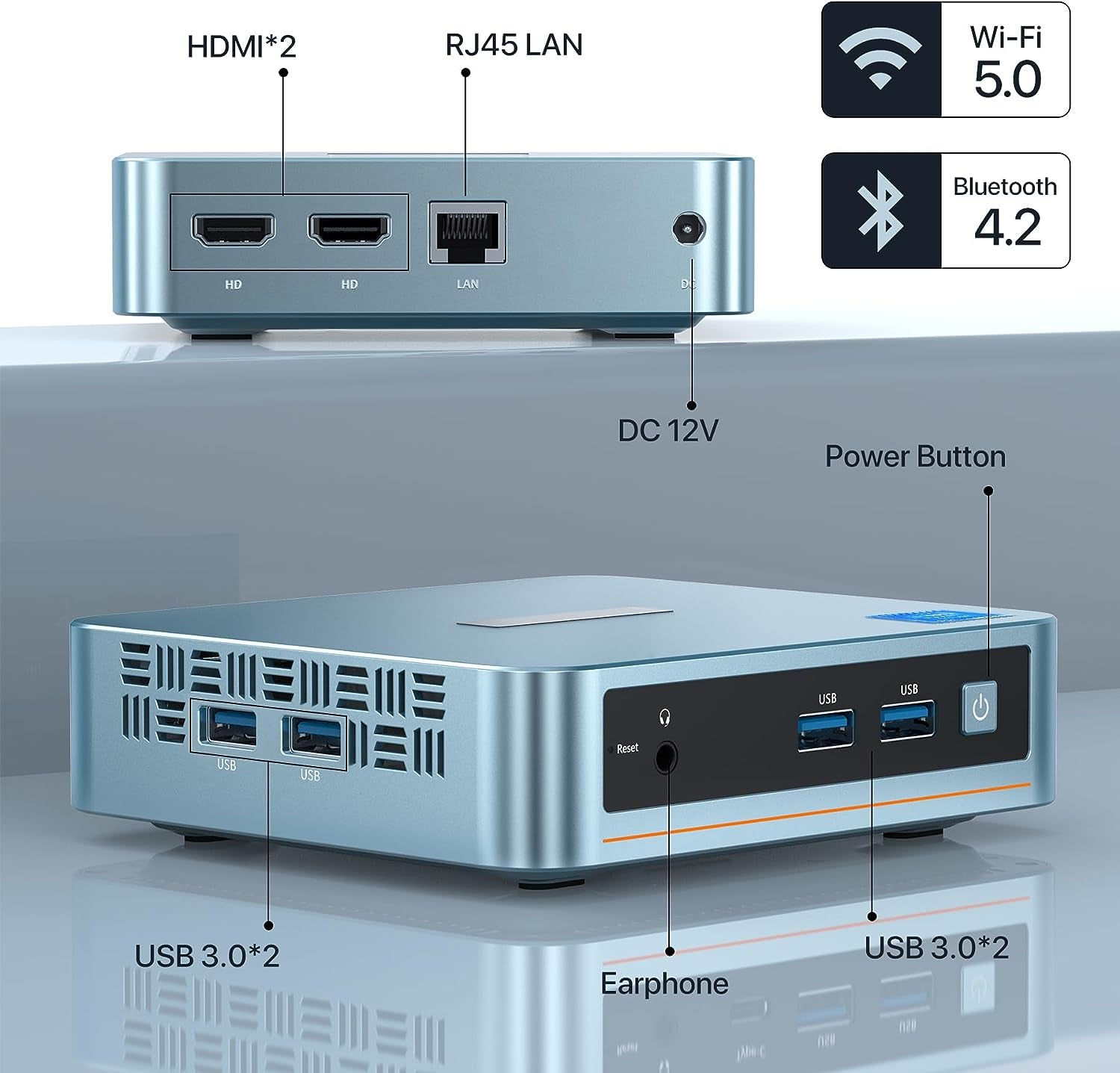 Mini Pc Desktop Computer