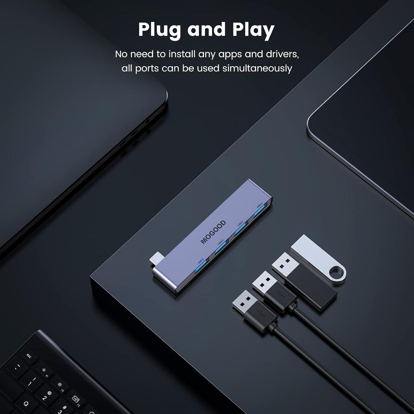 USB C to USB Hub