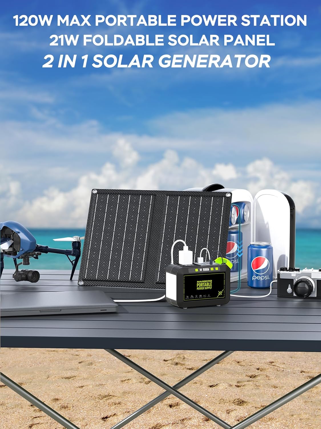 Solar Power Generator for Camping