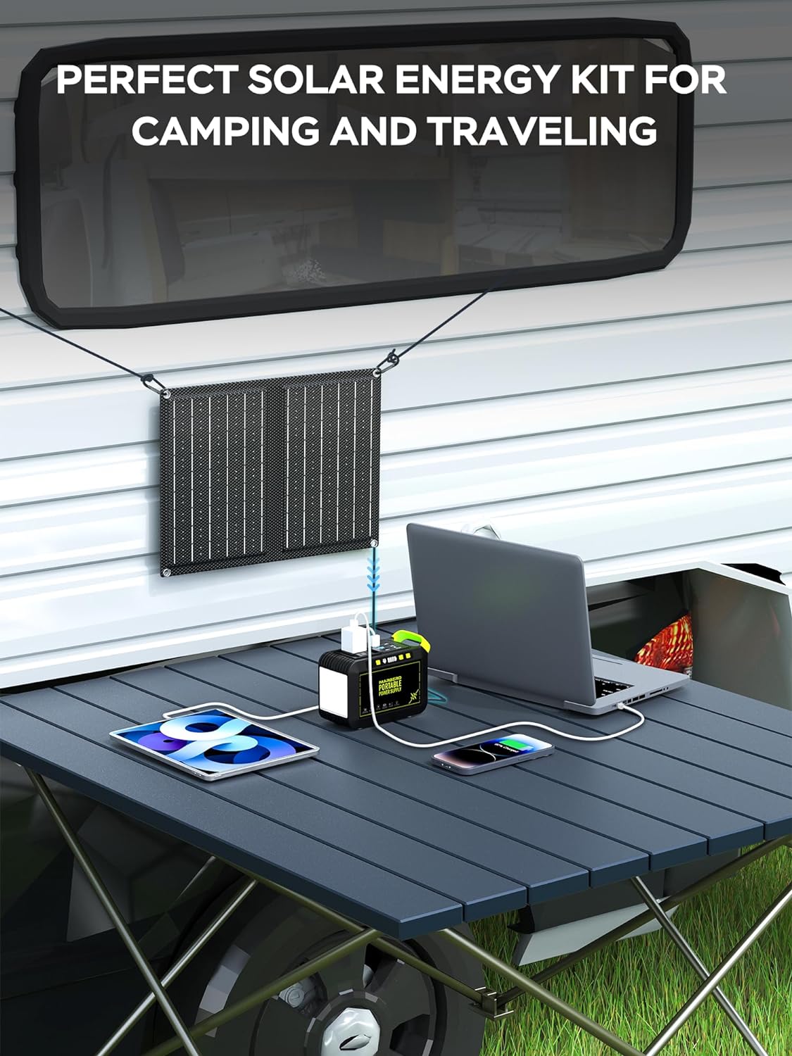 Solar Power Generator for Camping