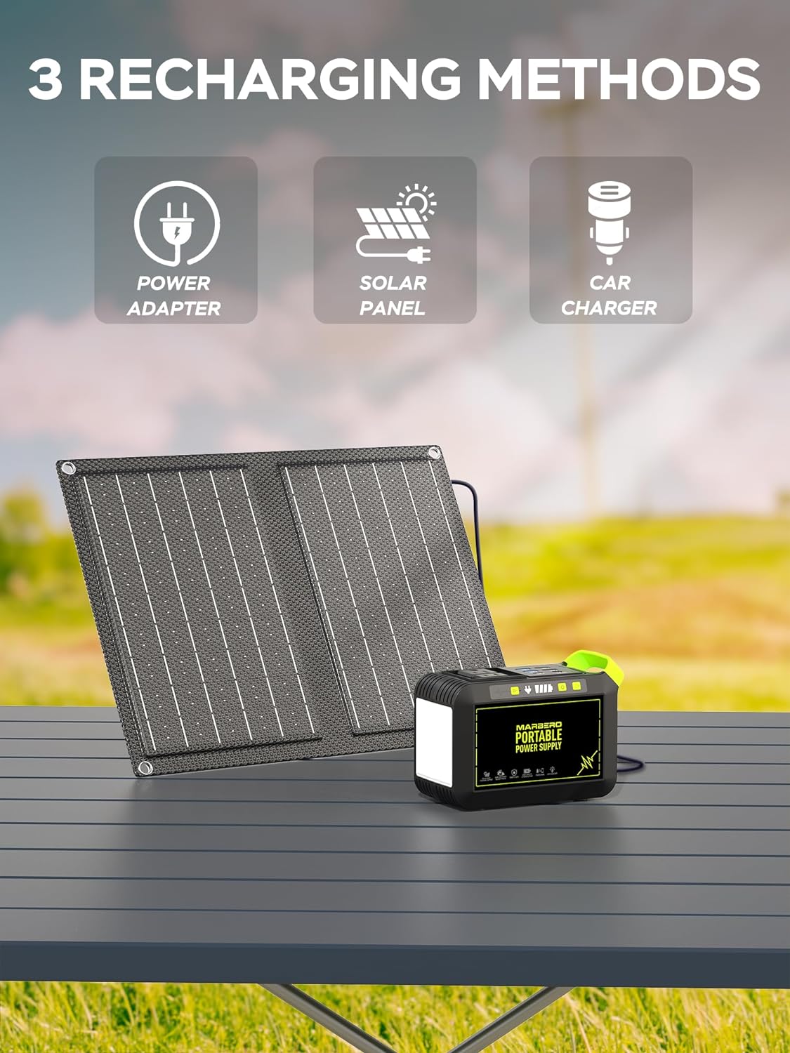 Solar Power Generator for Camping