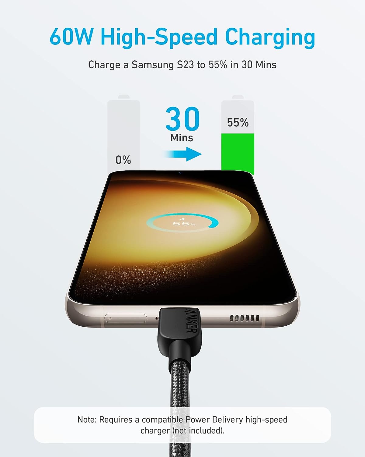 USB to Type C Cable