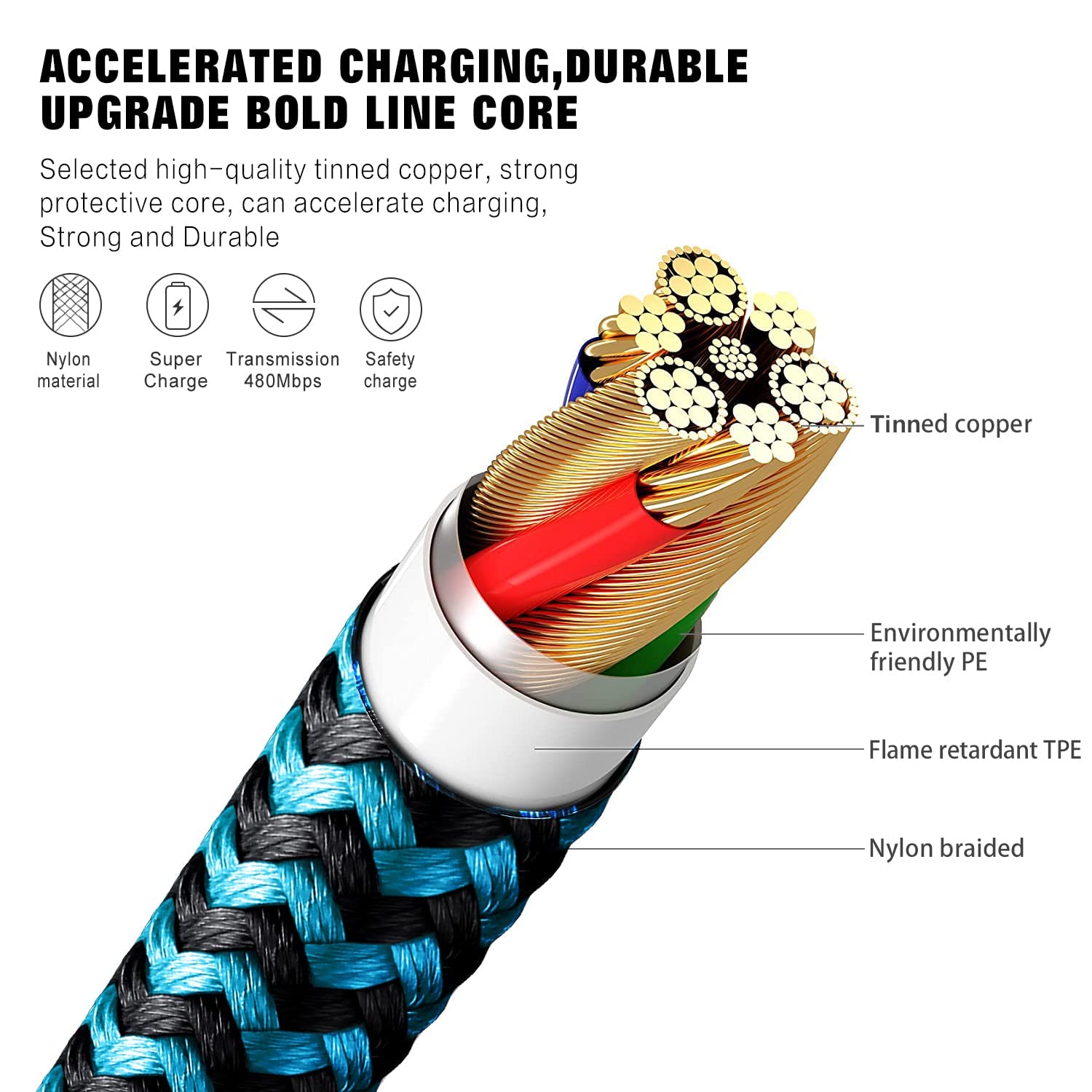 Braided Charging Cable